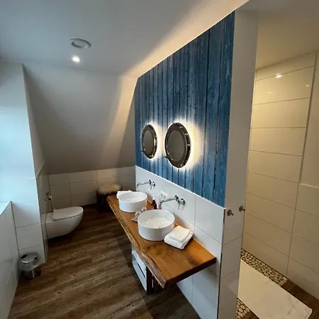 Muggelhuus Das Loft Mit Elbdeichblick Im Alten Land Und Mit Wallbox Twielenfleth Extérieur photo
