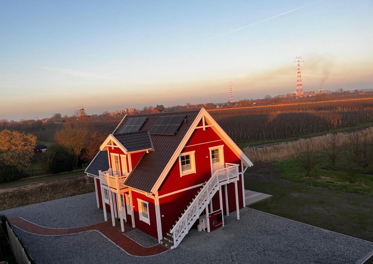 Appartement Muggelhuus Loft Mit Elbdeichblick Im Alten Land Und Mit Wallbox