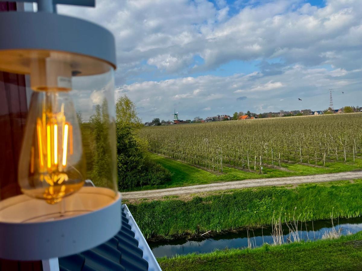 Muggelhuus Loft Mit Elbdeichblick Im Alten Land Und Mit Wallbox * Twielenfleth
