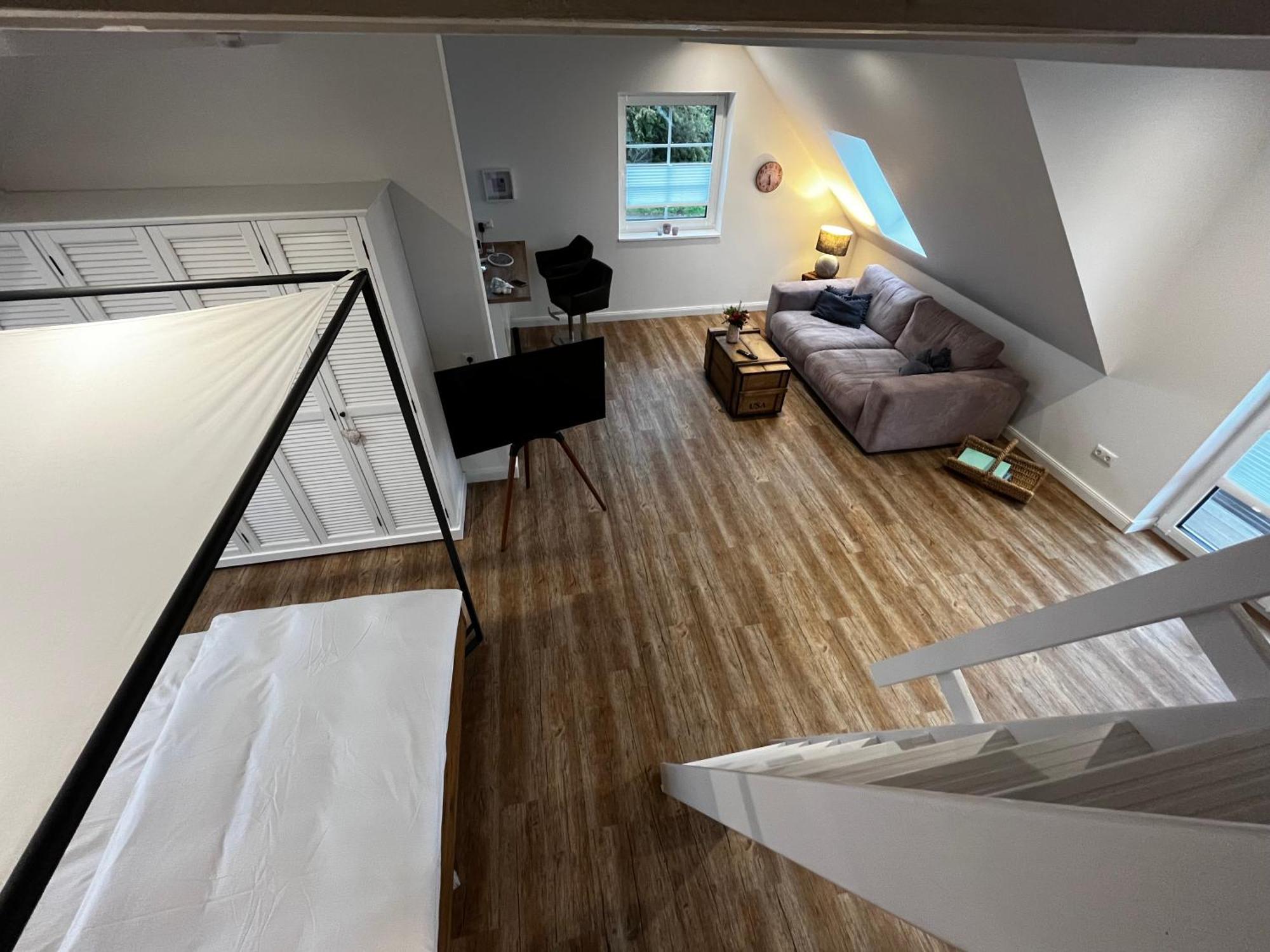 Apartment Muggelhuus Loft Mit Elbdeichblick Im Alten Land Und Mit Wallbox *