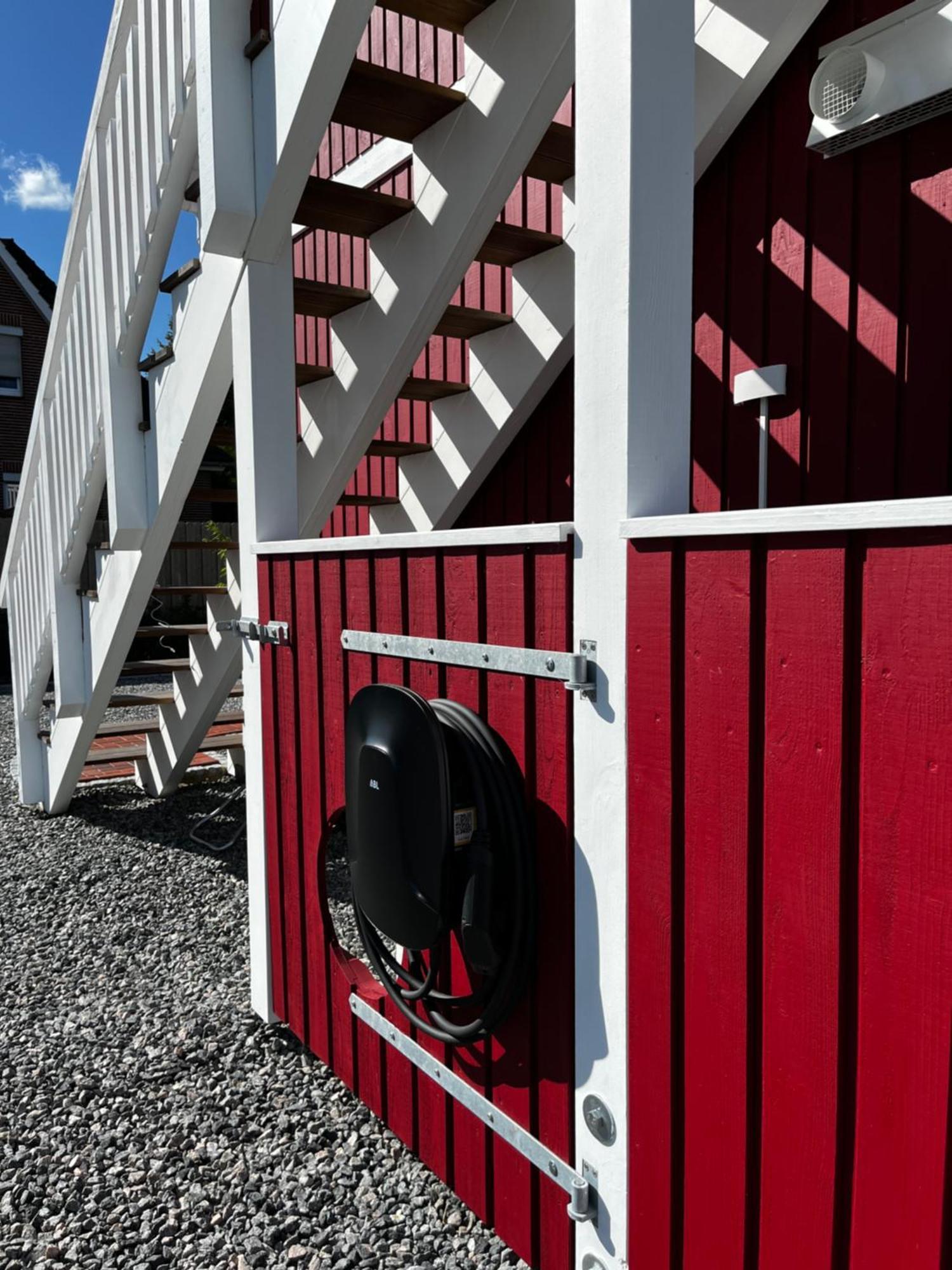 Muggelhuus Loft Mit Elbdeichblick Im Alten Land Und Mit Wallbox Twielenfleth