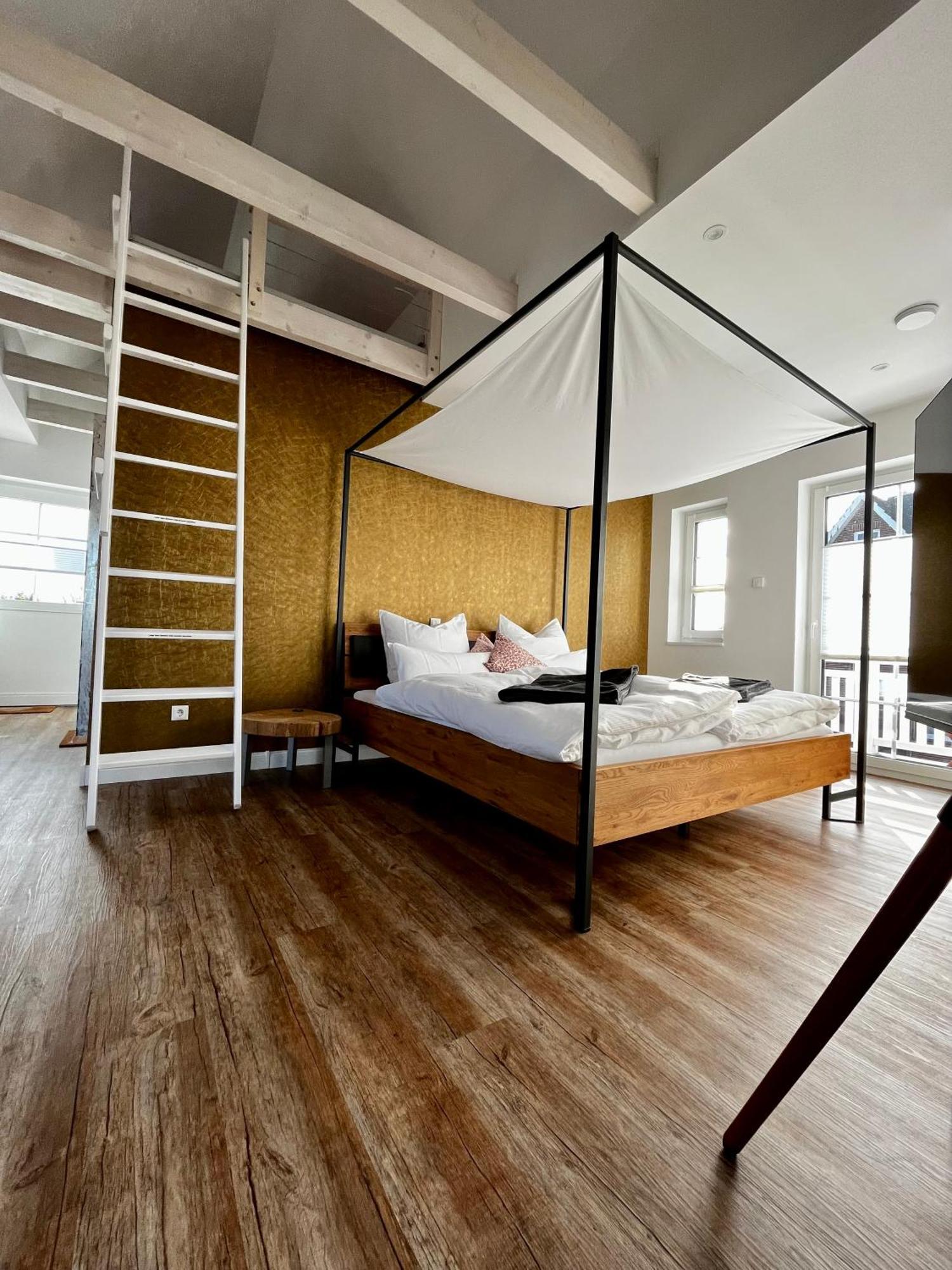 Appartement Muggelhuus Loft Mit Elbdeichblick Im Alten Land Und Mit Wallbox *
