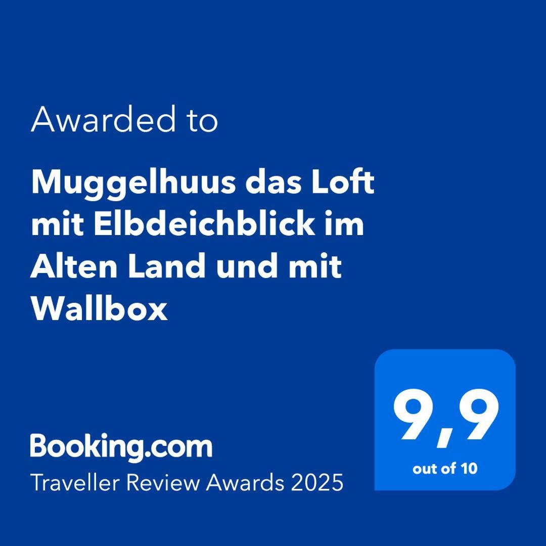 Muggelhuus Loft Mit Elbdeichblick Im Alten Land Und Mit Wallbox Apartment Twielenfleth
